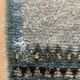Vintage Swedish Wool Rya Rug Woven Handmade Signed S.L 1960s