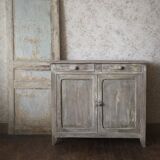 Parisian buffet in beech from the early 20th century with an antique finish.