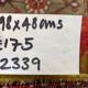 Small vintage turkish rug 98x48 cm, short runner, tribal, shabby, mini carpet