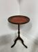 Louis XVI style gueridon in natural wood, 20th century.