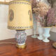 Old earthenware lamp from Gien