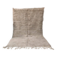 tapis berbère marocain en laine écrue 300 x 200 cm – Motifs géométriques