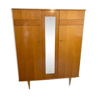 Vintage wardrobe double doors 60s