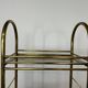 Mid-century design brass shelf