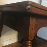 Cherry farmhouse table