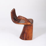 Solid wood hand chair