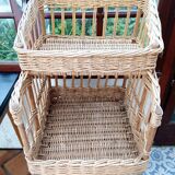 Bakery wicker basket