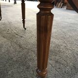 Louis Philippe shuttered dining table - 3 extensions