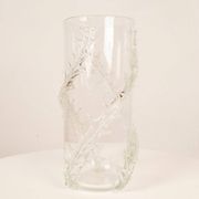 Rare monumental Piumato vase by Barovier & Toso, 1940s