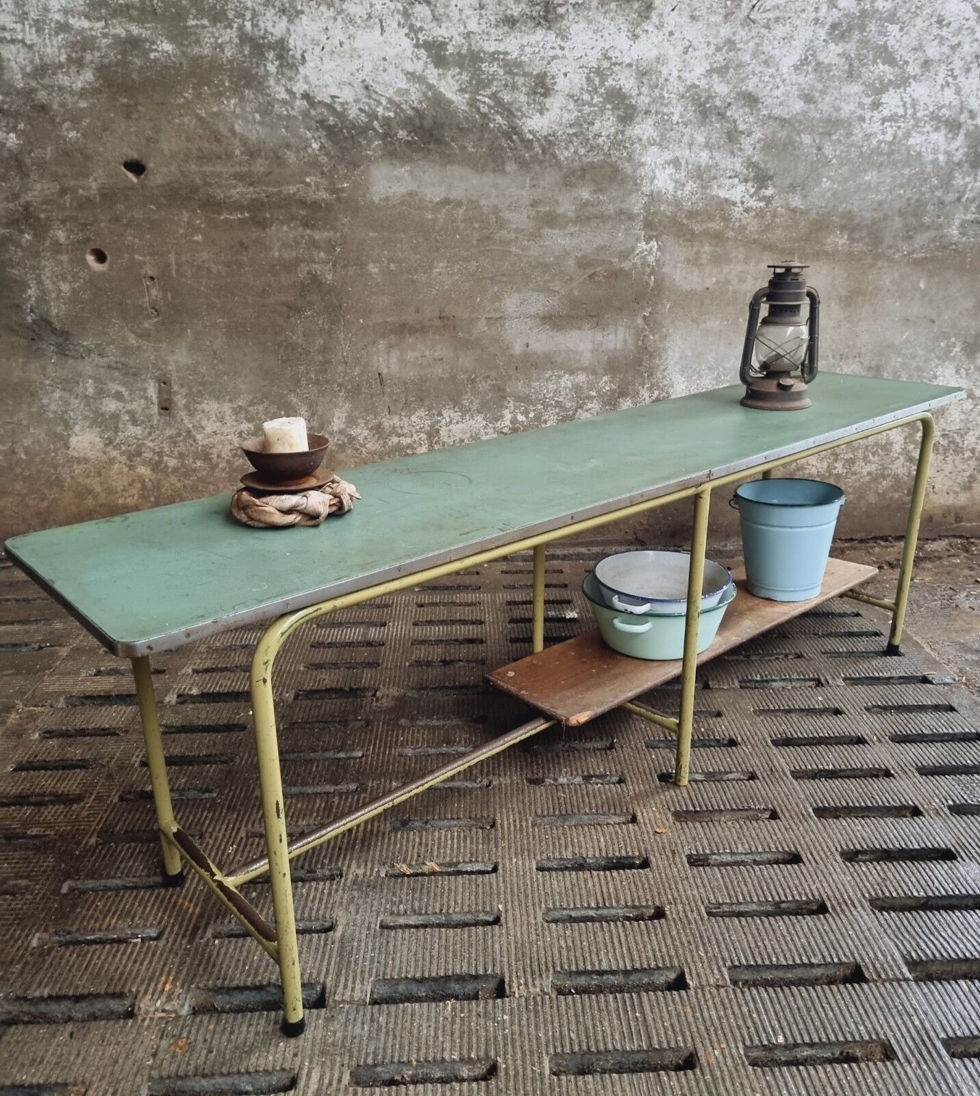 Industrial table dining table school table work table