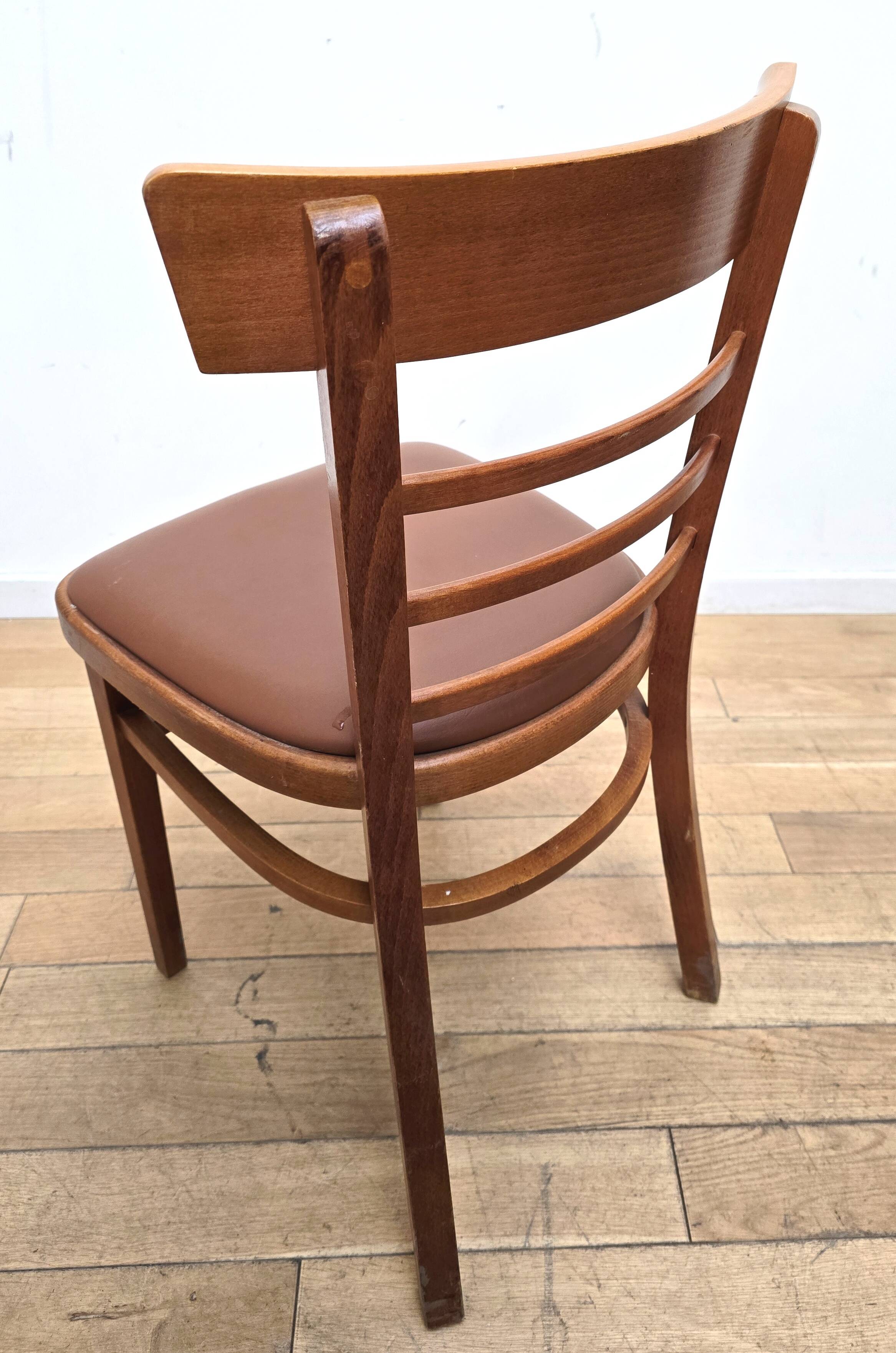 Set of 4 TON bistro chairs