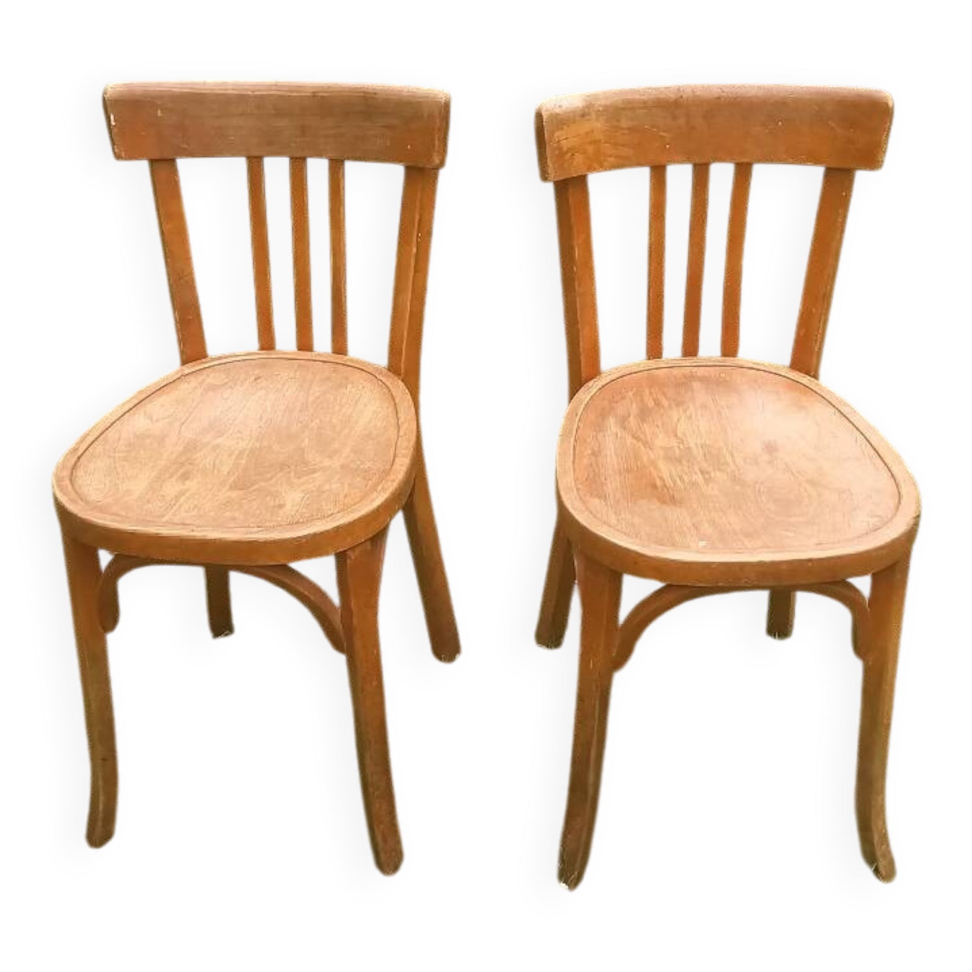 Paire de chaises bistrot Baumann