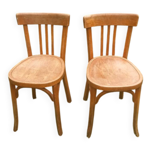 Paire de chaises bistrot - baumann