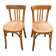 Paire de chaises bistrot Baumann