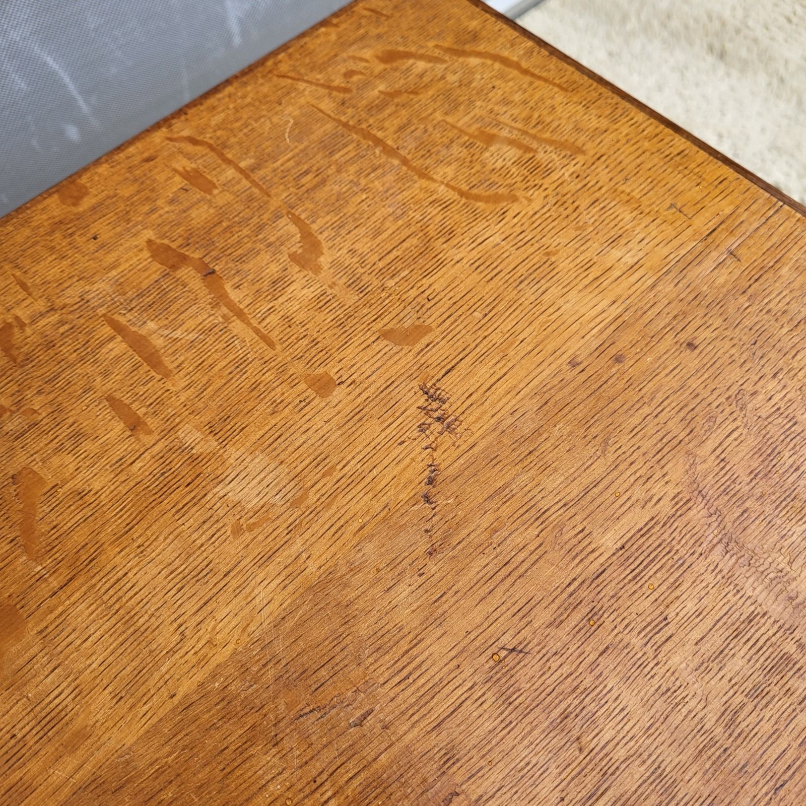 Table basse portique reconstruction 1950
