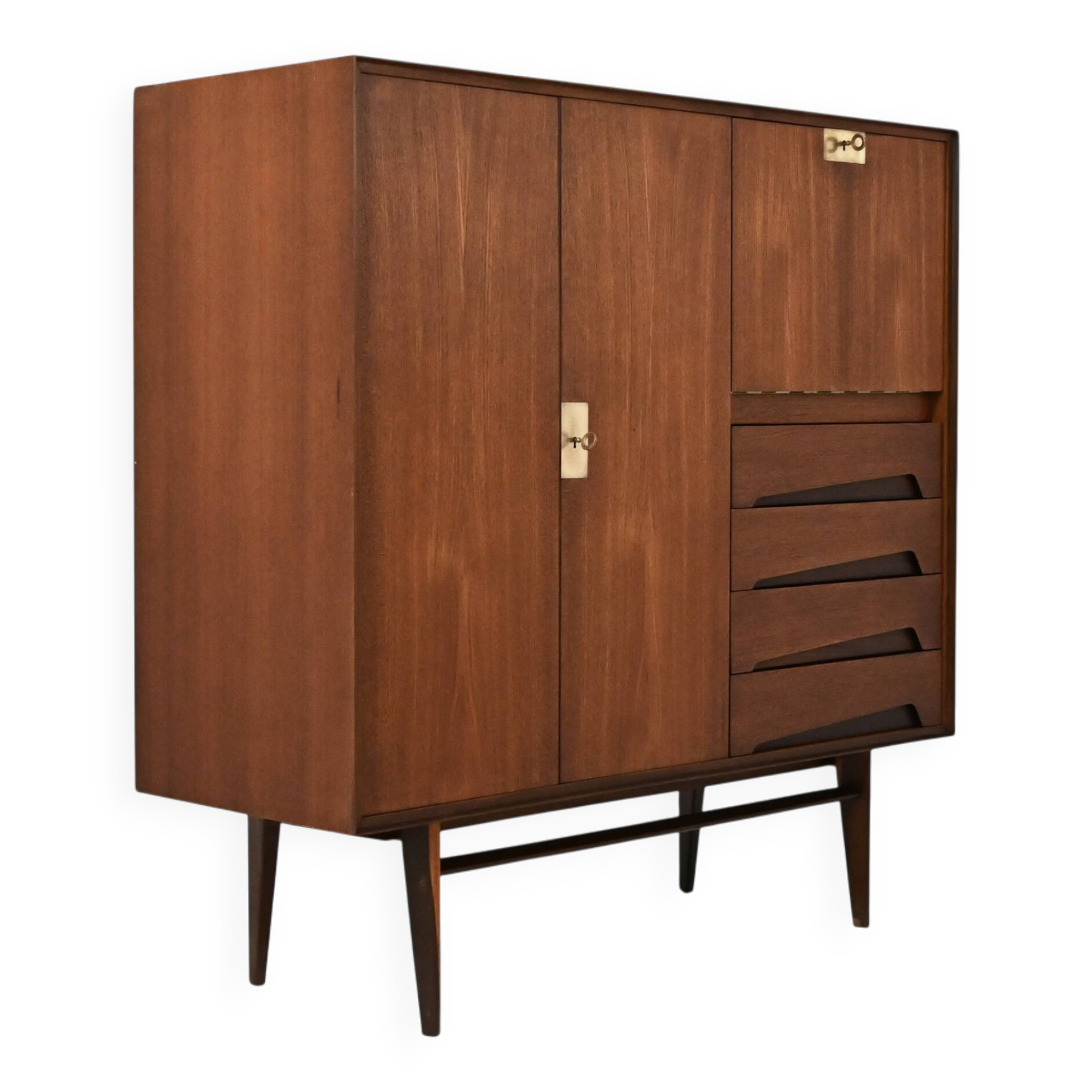 High buffet by Edmondo Palutari for Dassi Mobili Moderni, 1960s