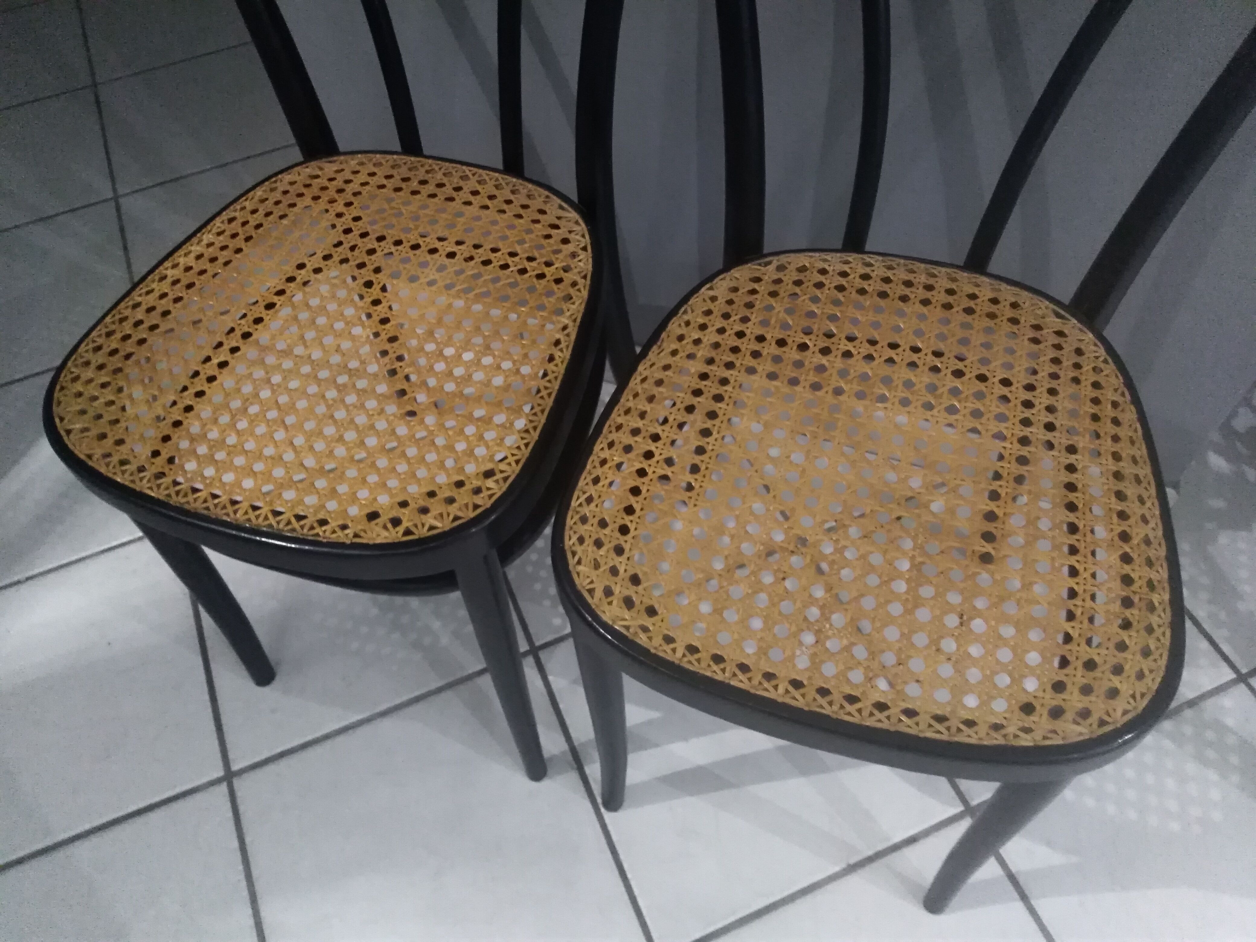 Pair of chairs Bistrot ZPM Radomsko by Thonet year 1960