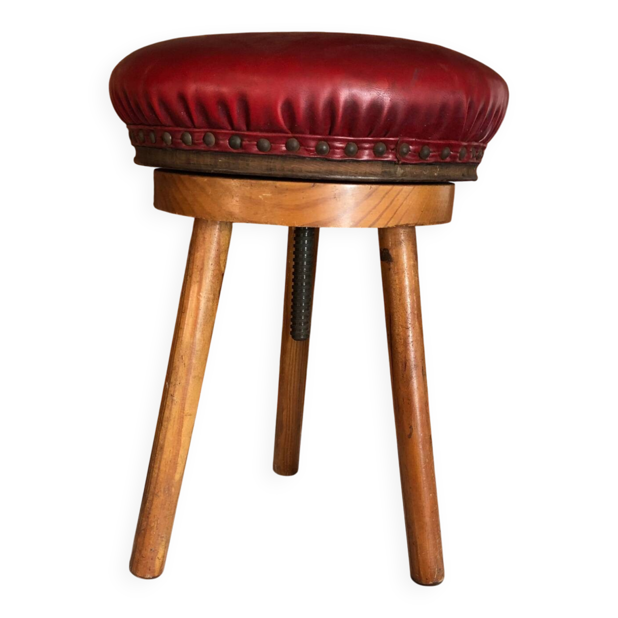 Vintage piano stool