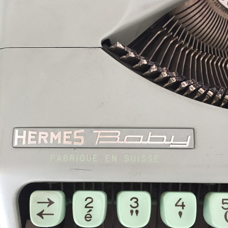 Baby Hermes typewriter