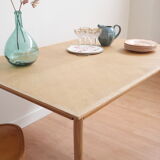 Table vintage compass feet