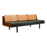 Daybed GE-258 Teck/Canne par Hans J. Wegner