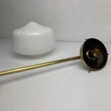 Ancienne lampe potence & opaline xl vintage