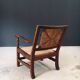 Arts & Crafts Handcrafted Low Lounge Armchairs, Belgium, 1920s, Set of 2