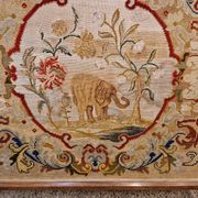 Pare-feu avec tapisserie