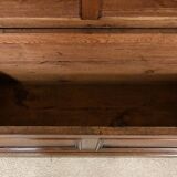 Oak Landing Chest Bench – Early 20th Century