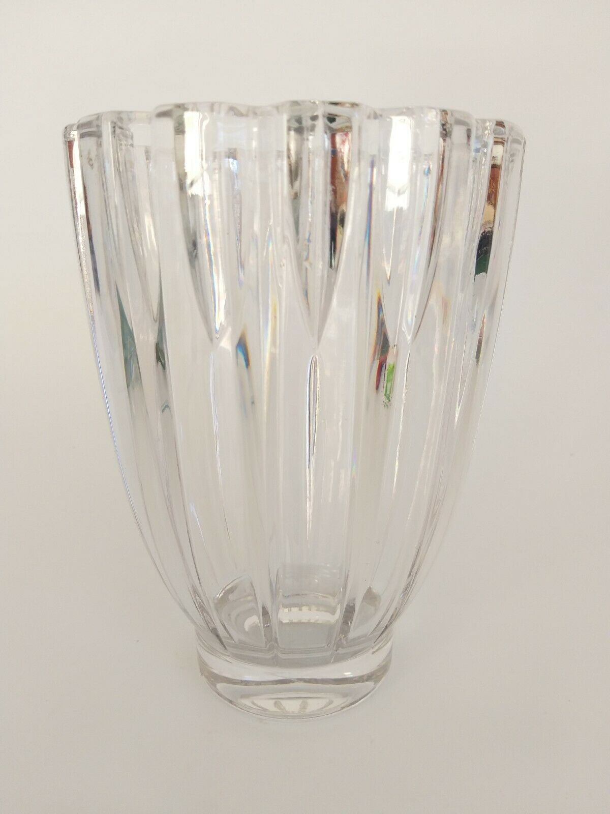 Vase pan coupe 1940 Villeroy and Boch design vintage 2 kilos 2