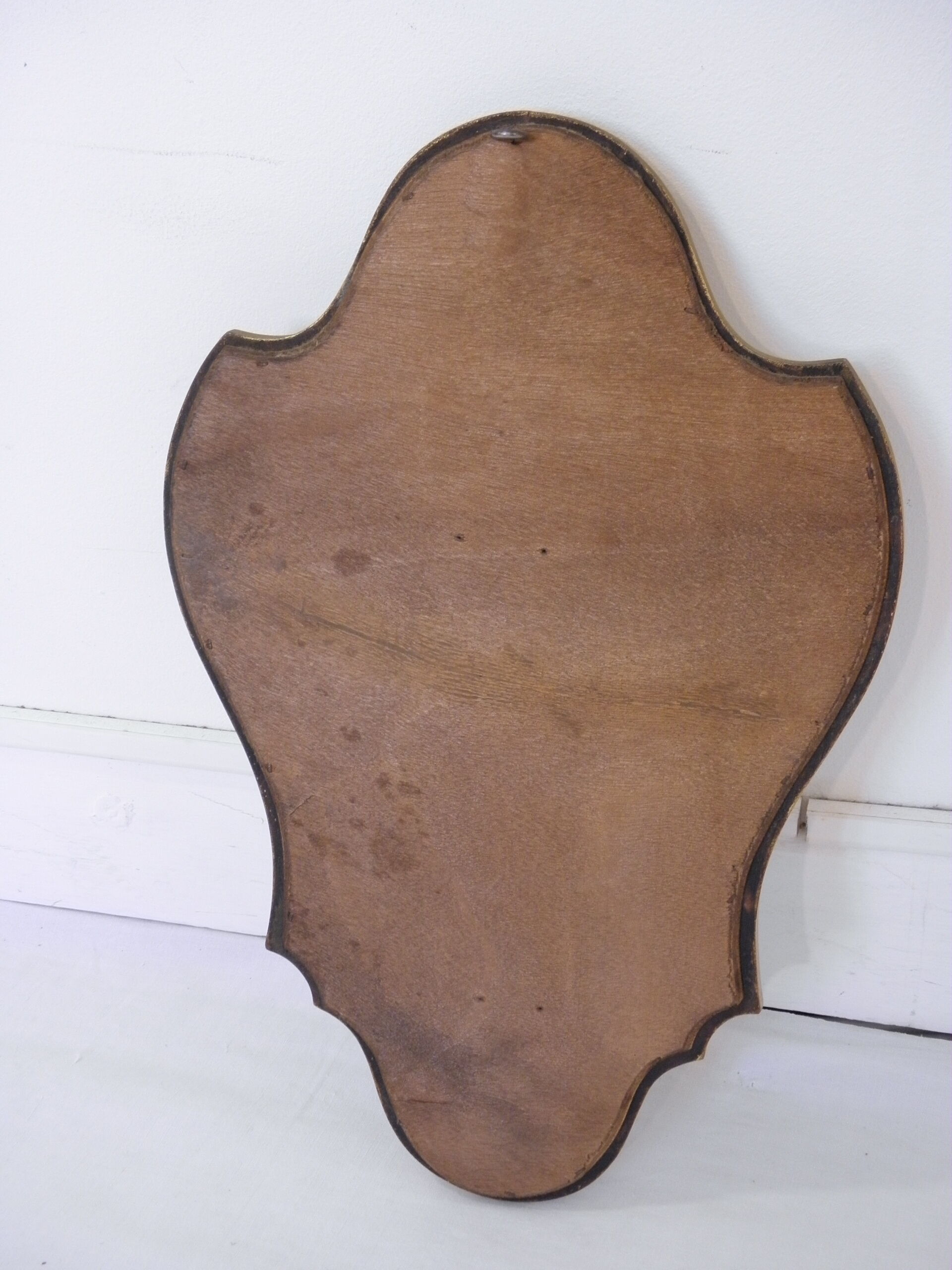 Mirror gilded wood 43 x 28 cm