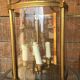 Golden bronze round lantern