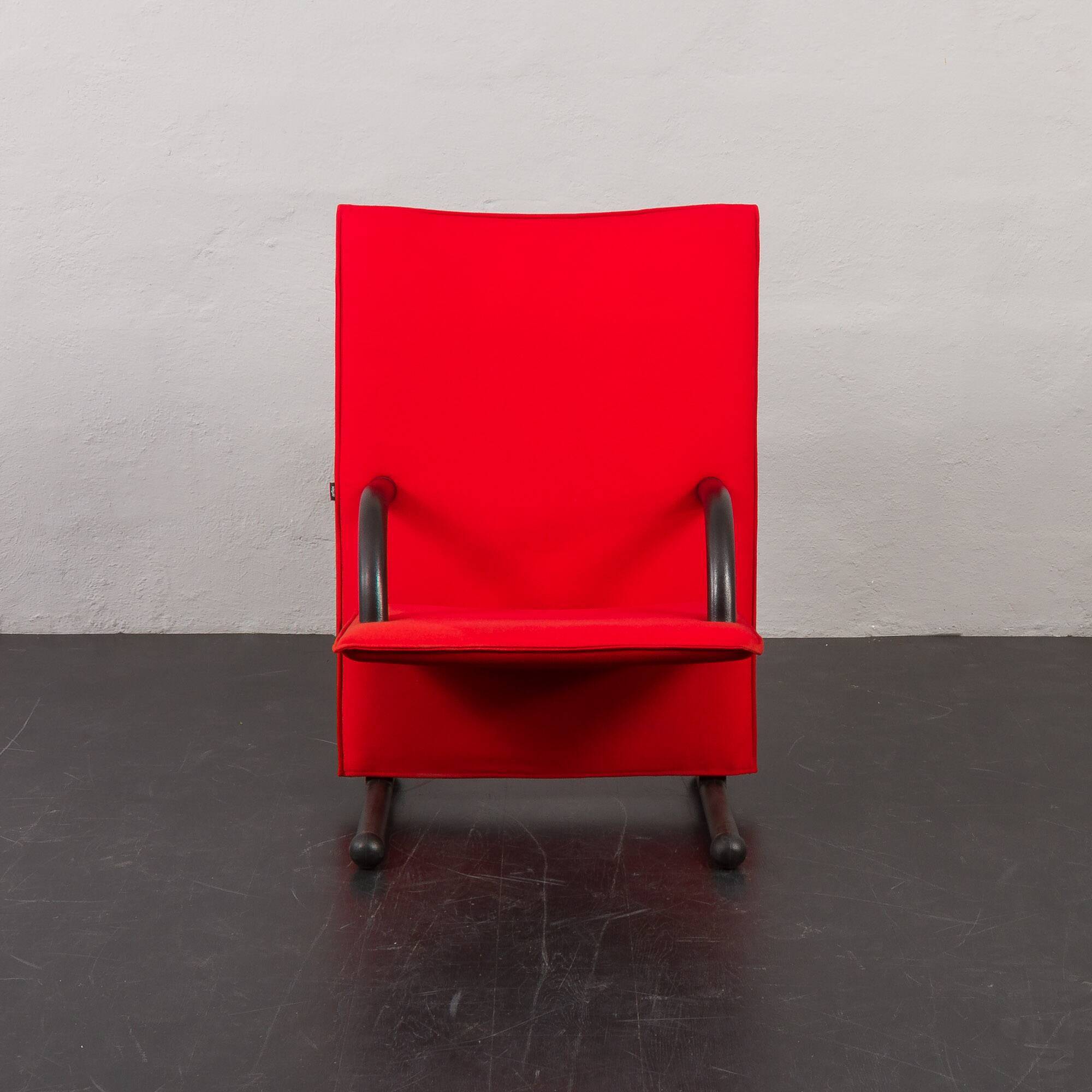 “T-line” high back lounge chair by Burkhard Vogtherr for Arflex, Italy 1980