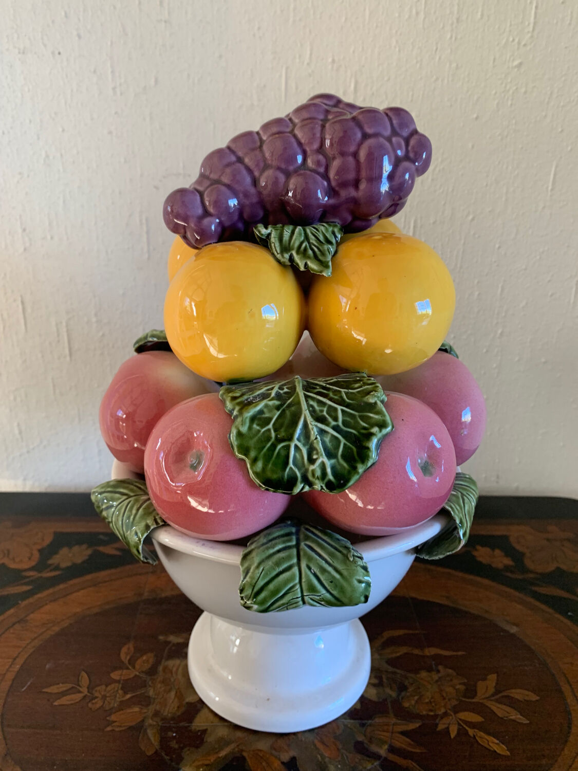 Slurry ceramic fruit cup