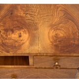 Pair of art deco bedside tables, Poland, 1950s