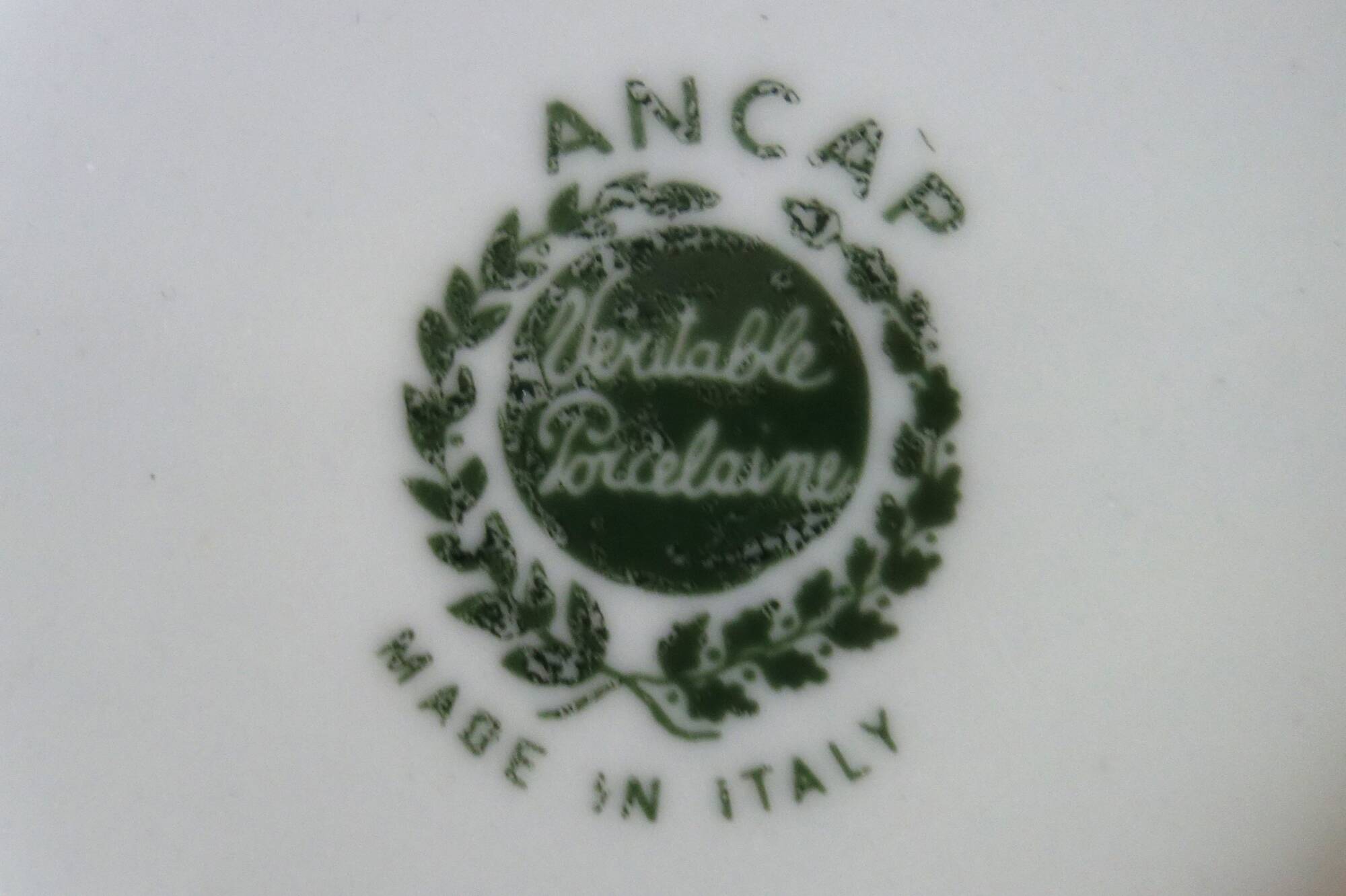 “ANCAP” porcelain coffee service made in Italy