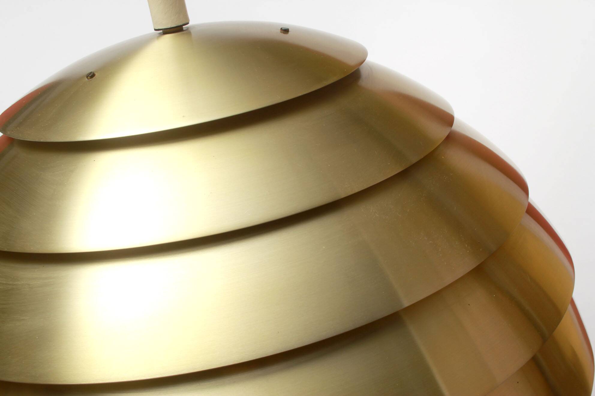 1960s ceiling lamp Hans-Agne Jakobsson in Gold