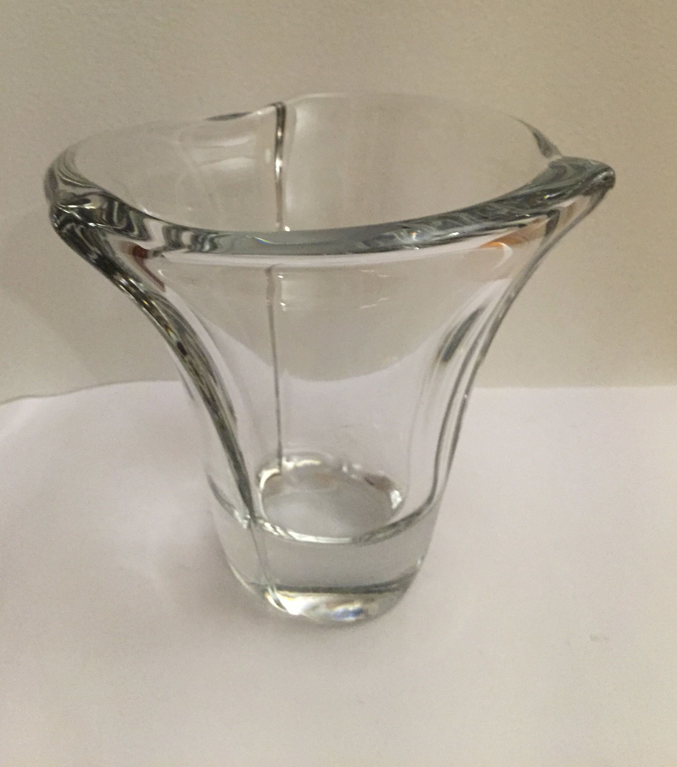 Daum Crystal vase