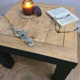 Renovated solid oak coffee table