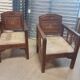 Pair of Moroccan armchairs