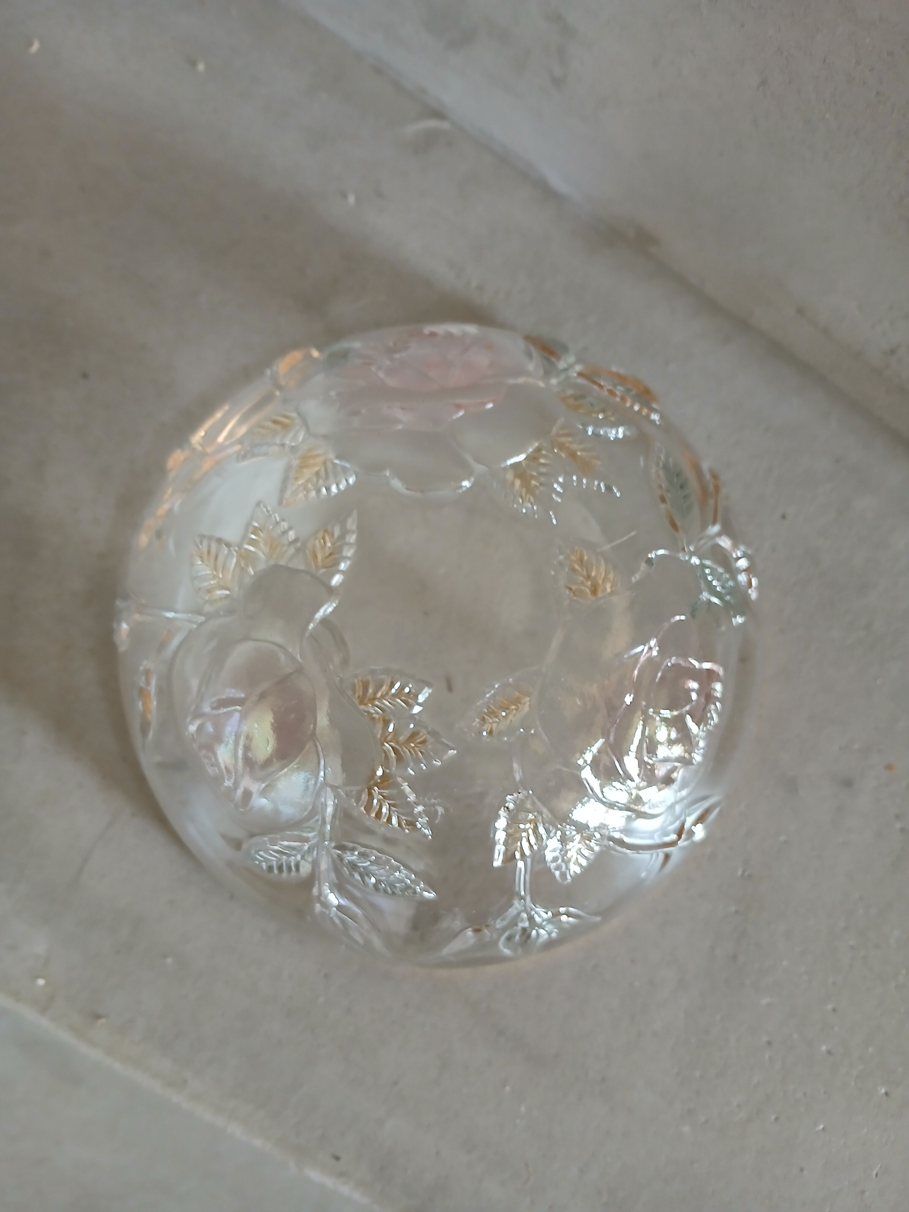 Coupe en cristal d'Arques