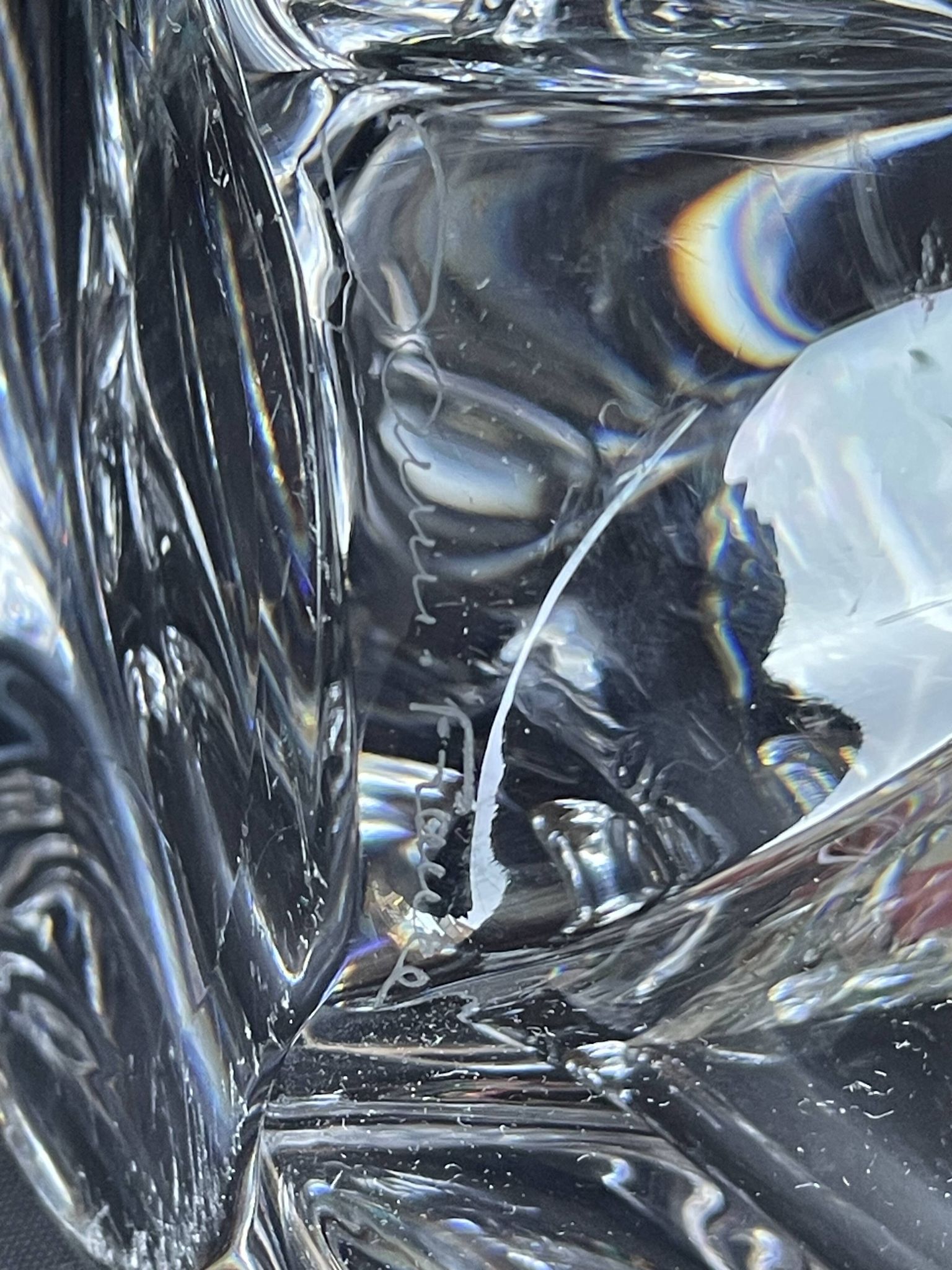 Coupe en cristal de Daum, France