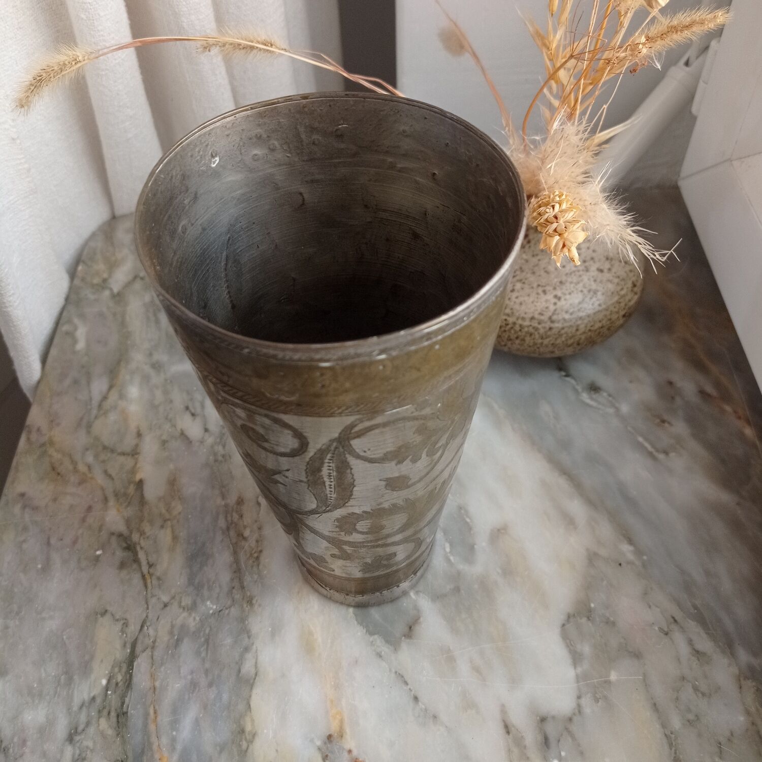 Indian lassi glass