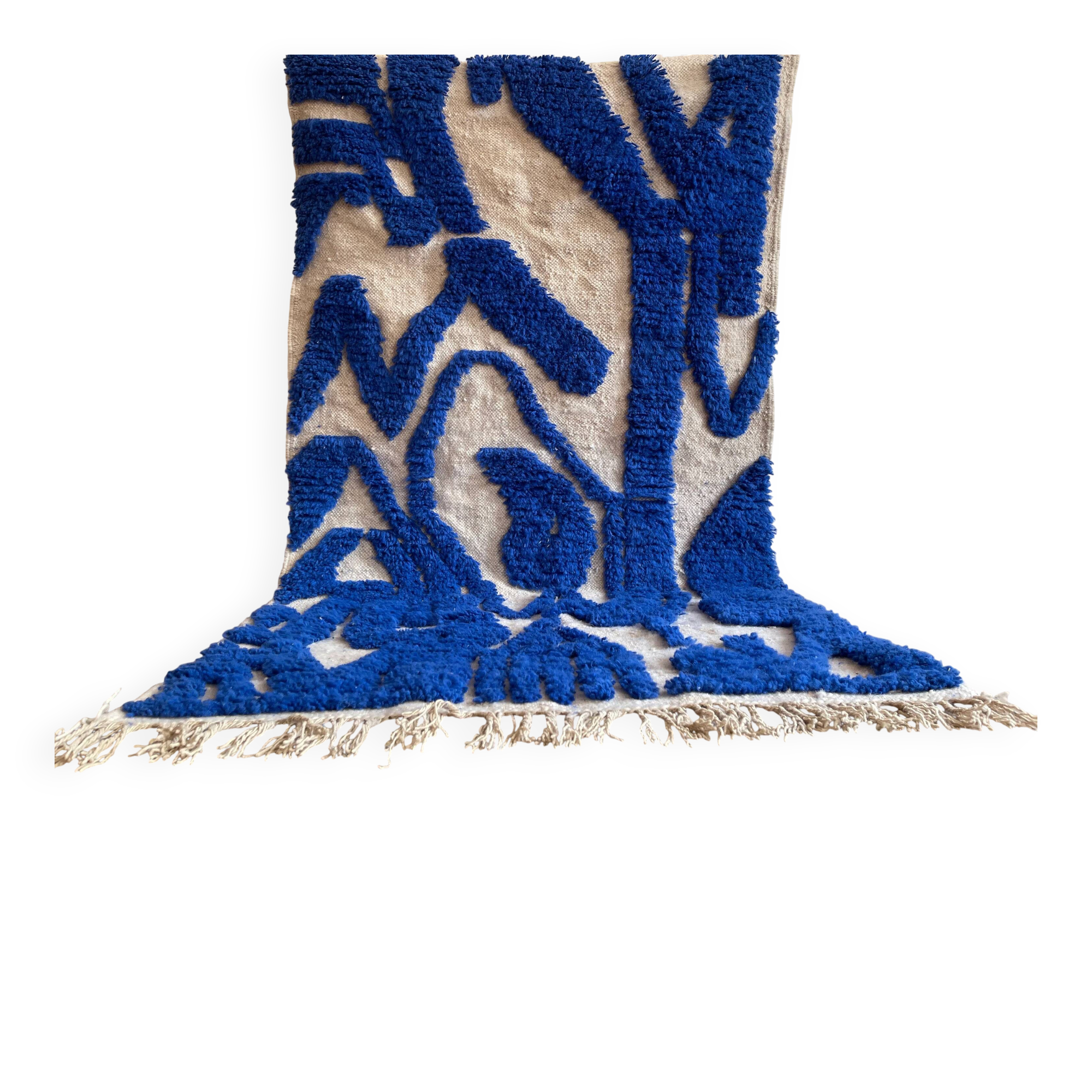 Handmade Moroccan rug 3 x 2 m