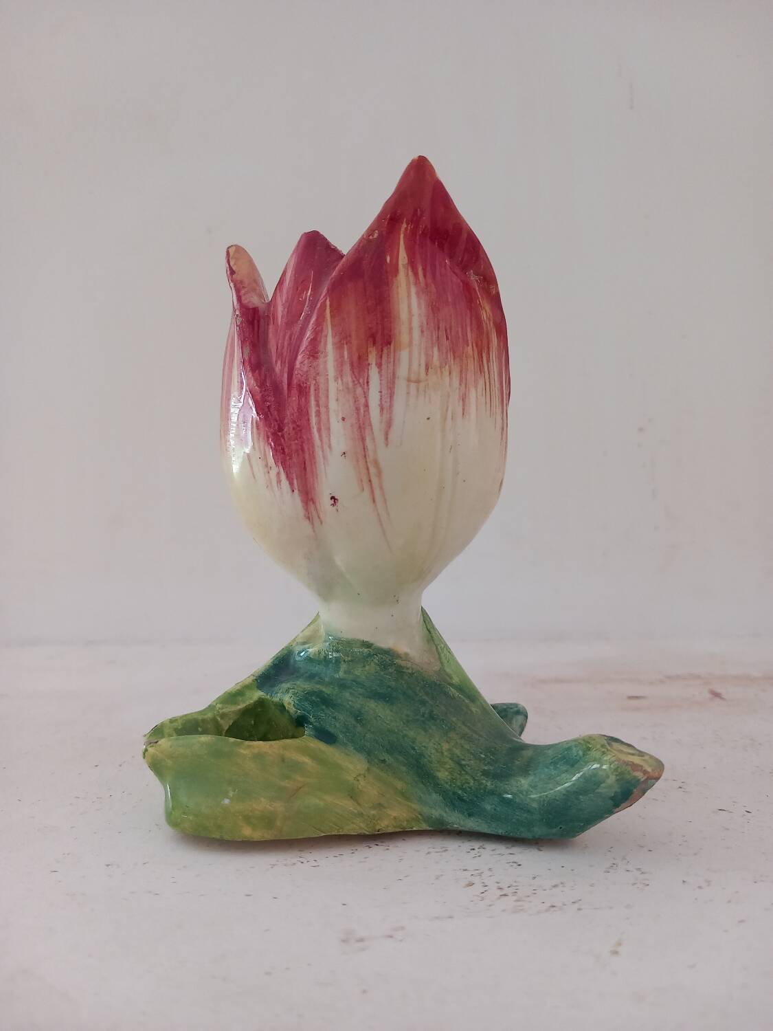 Vase delphin massier