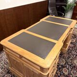 Classic English Teak Wood Desk