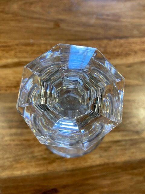 Crystal bedside carafe