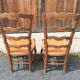 Pair of nanny chairs