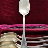 Box of 12 R&C white metal spoons
