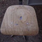 Industrial iron desk and Chair